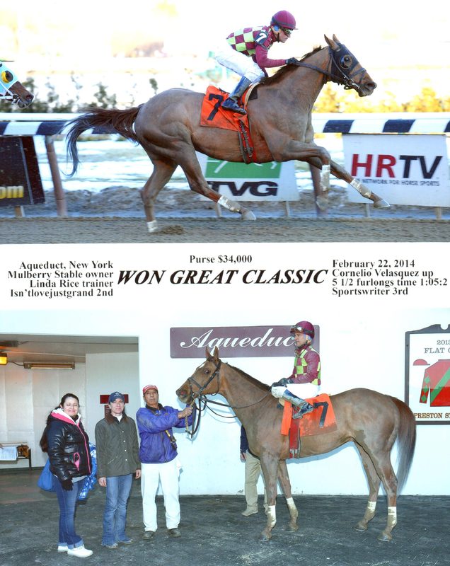 Won Great Classic — 2/22/14