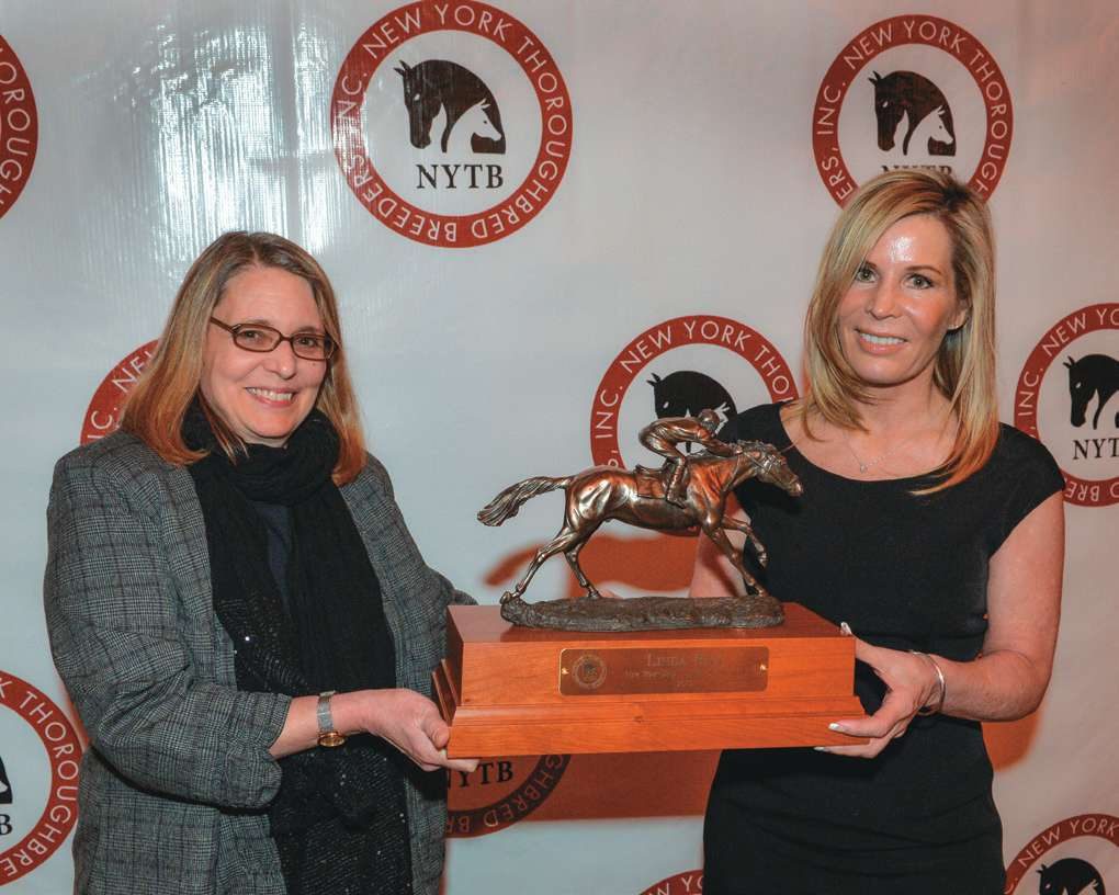 Linda Rice - NYB Trainer of The Year 2014