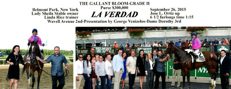 La Verdad Wins at Belmont Park on September 26, 2015