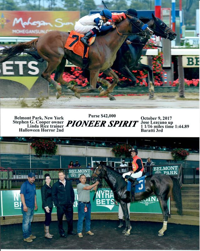 Pioneer Spirit — 10/9/17