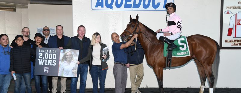 Scilly Cay brings home career win No. 2,000 · Aqueduct, January 2020
